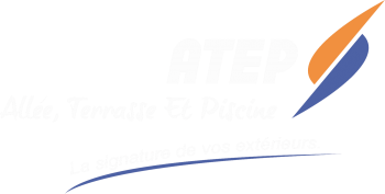 Logo Atep Piscine Blanc